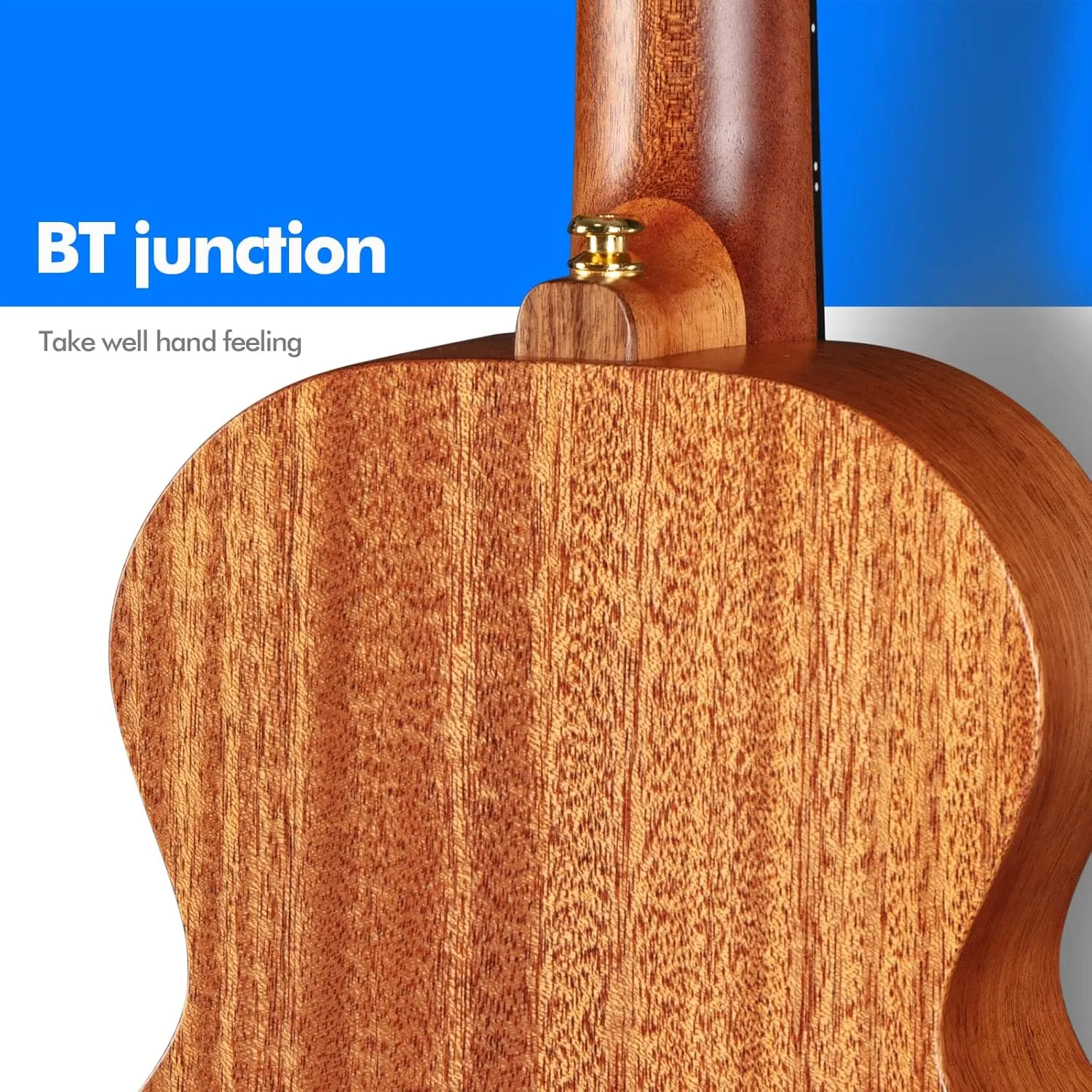 Enya Concert Ukulele 23 Inch all Solid Mahogany Ukelele for Beginners Adults - Ukalalee Bundle with Case, Tuner, Strap, Strings, Capo, Sand Shaker, Picks, Polish Cloth (EUC-MS)