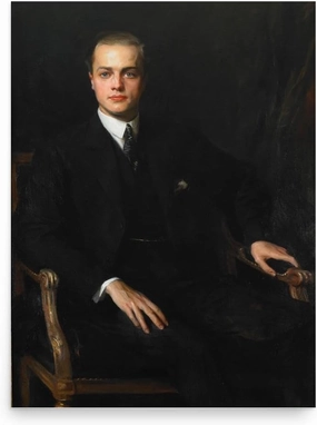 Esmond Harmsworth, 2nd Viscount Rothermere Poster Print - Wall Art for Home Decor Office Living Room Bedroom, No Frame, Large 18"x24"