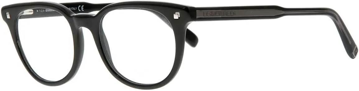 Eyeglasses DSquared DQ 5144 001 Shiny Black Clear Lens