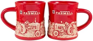 Farmall M Raised-Relief Red Mug