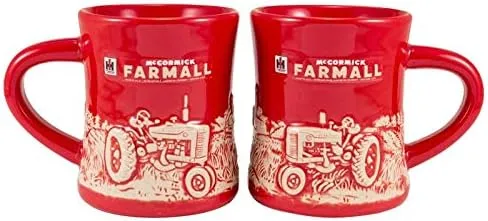 Farmall M Raised-Relief Red Mug