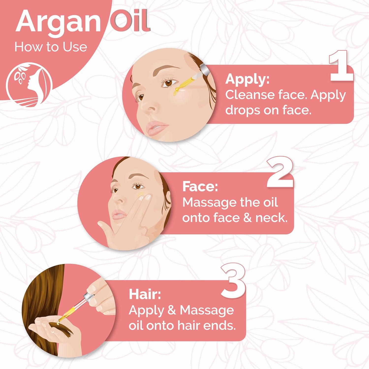 Fatima's Garden Argan Oil - Organic Moisturizer for Skin & Hair, 150ml