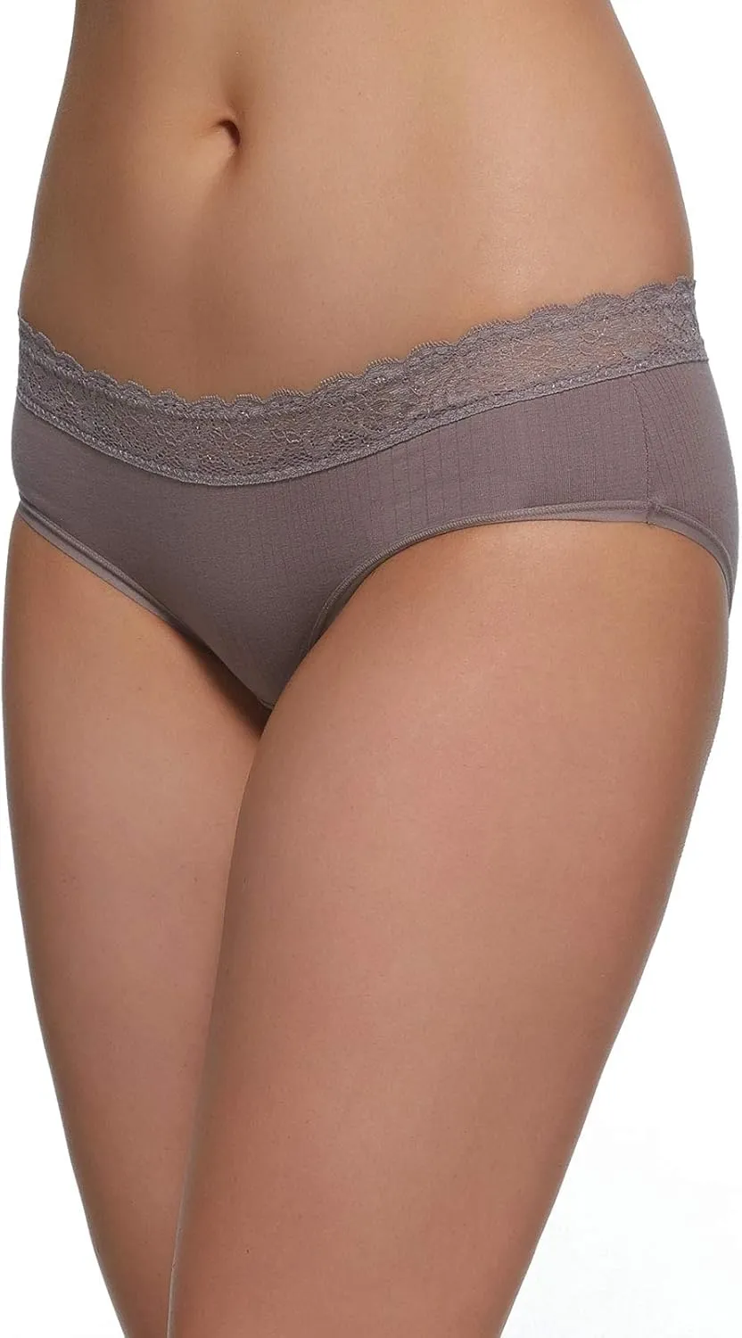 Felina | Low Rise Micro Modal Hipster | Panty | 3-Pack | Lace