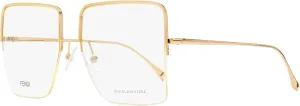 FENDI Square Eyeglasses FF0422 DDB Copper-Gold 57mm 422