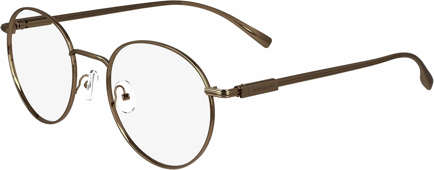 FERRAGAMO Eyeglasses SF 2229 730 Amber Gold