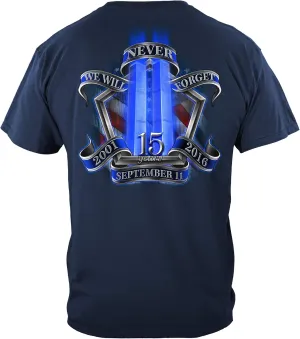 Firefighter T Shirt Firefighter | Firefighter Red Script Red Foil Shirt FF2146