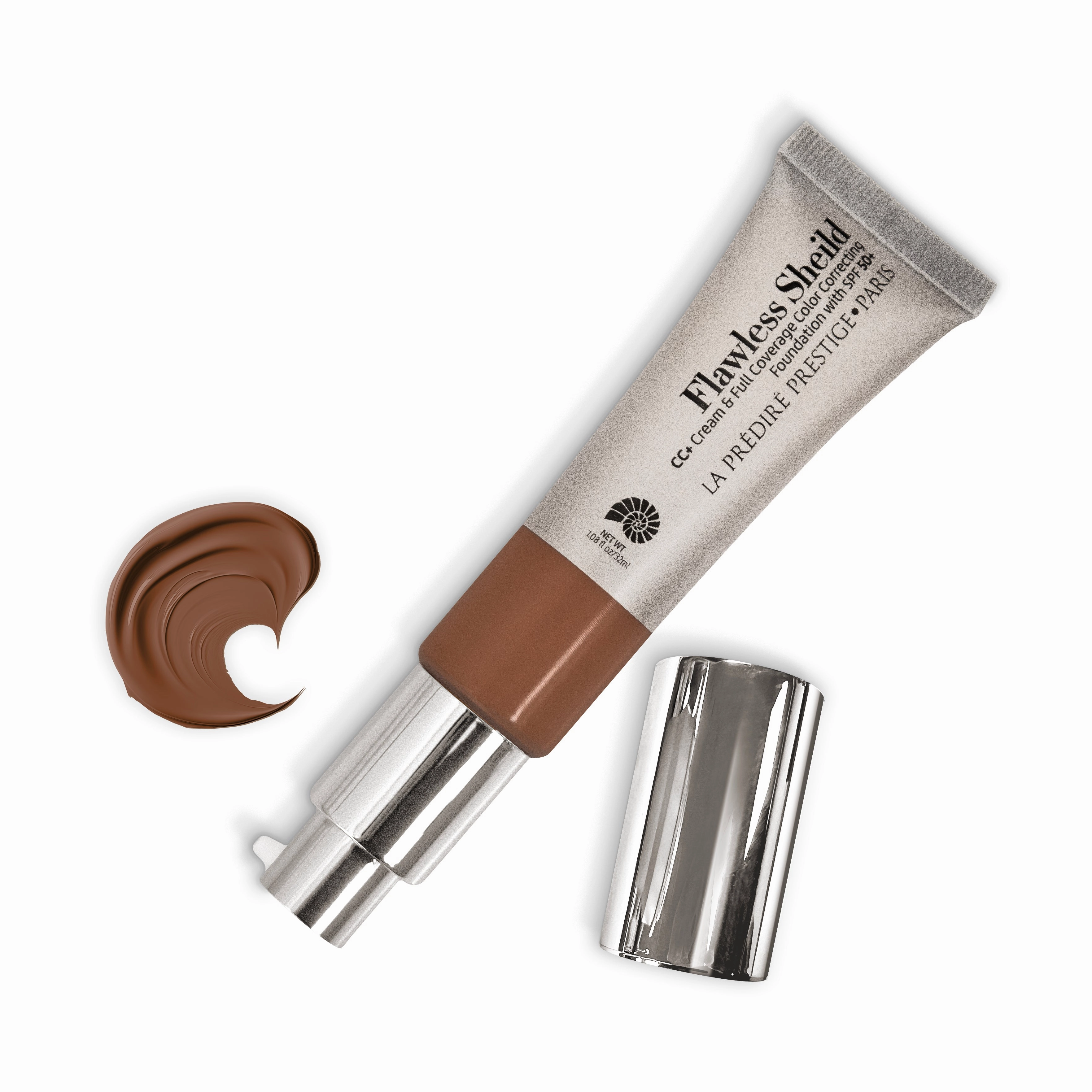Flawless Sheild CC  Cream & Full Coverage Color Correcting Foundation with SPF 50  #10