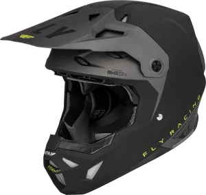 Fly Racing 73-0030M Formula Cp Slant Helmet Matte Black/Grey/Hi-Vis Md