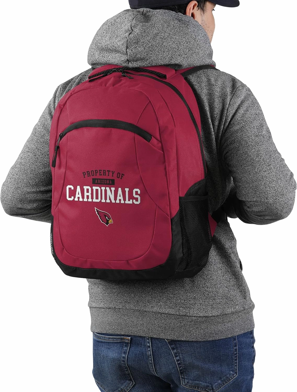 FOCO NFL Team Logo Action Backpack, Property of, One Size