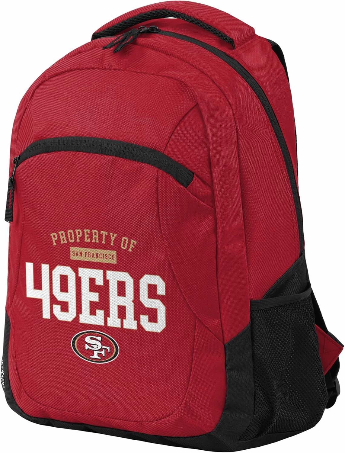 FOCO San Francisco 49ers NFL Property Of Action Backpack