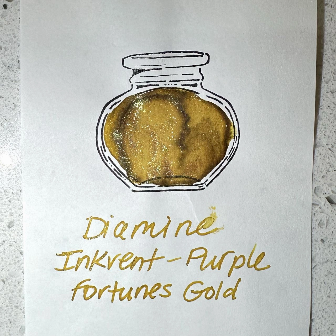 Fortunes Gold Ink, Inkvent Purple Edition