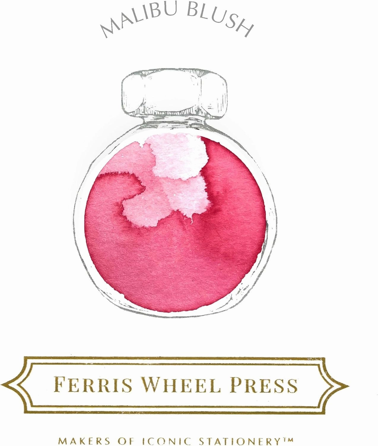 Fountain Pen Ink | Everyday Ink Collection | Vibrant Pink | 38ml