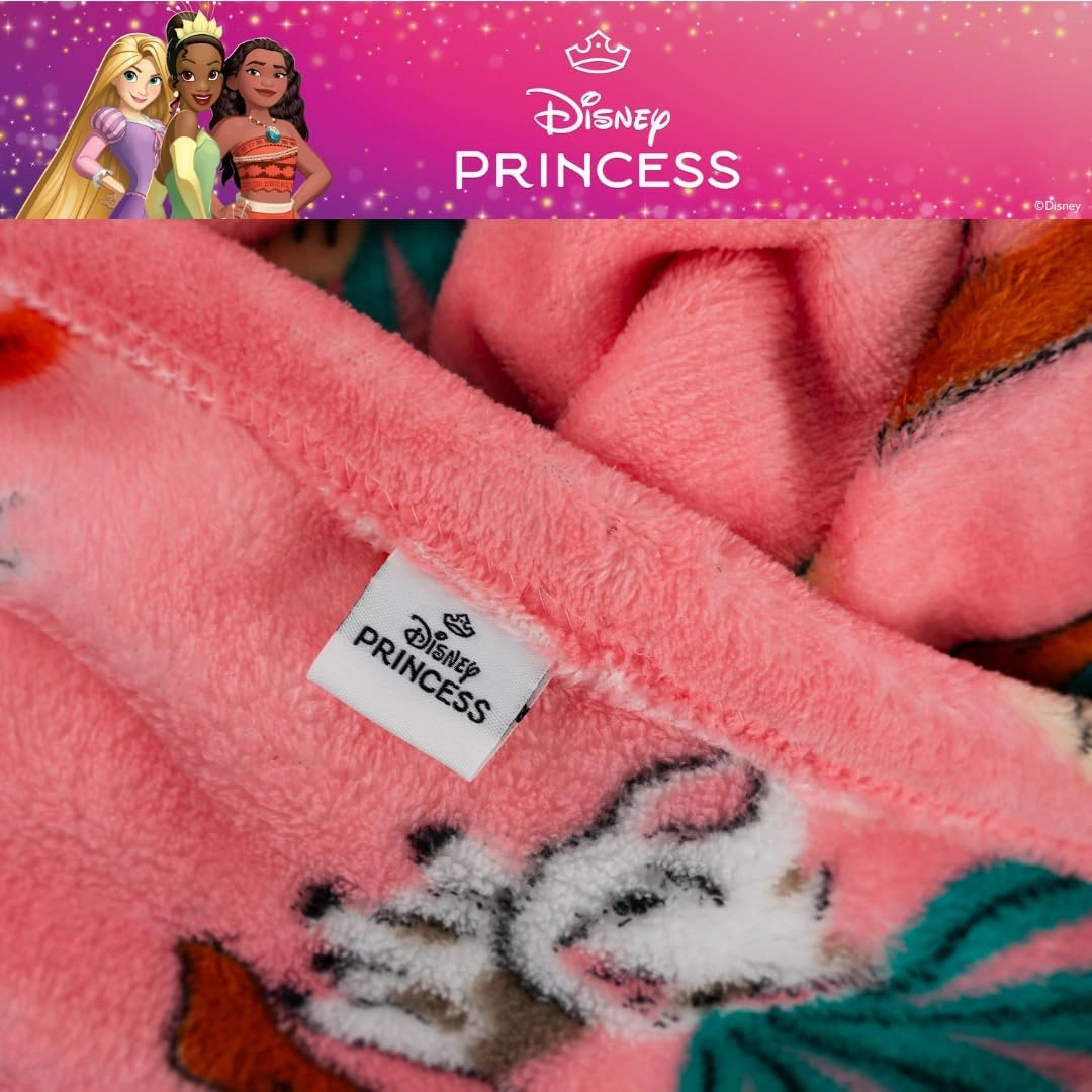 Franco Disney Princess Moana Kids Bedding Super Soft Plush Throw Blanket, 46 in x 60 in, (Officially Licensed Product)