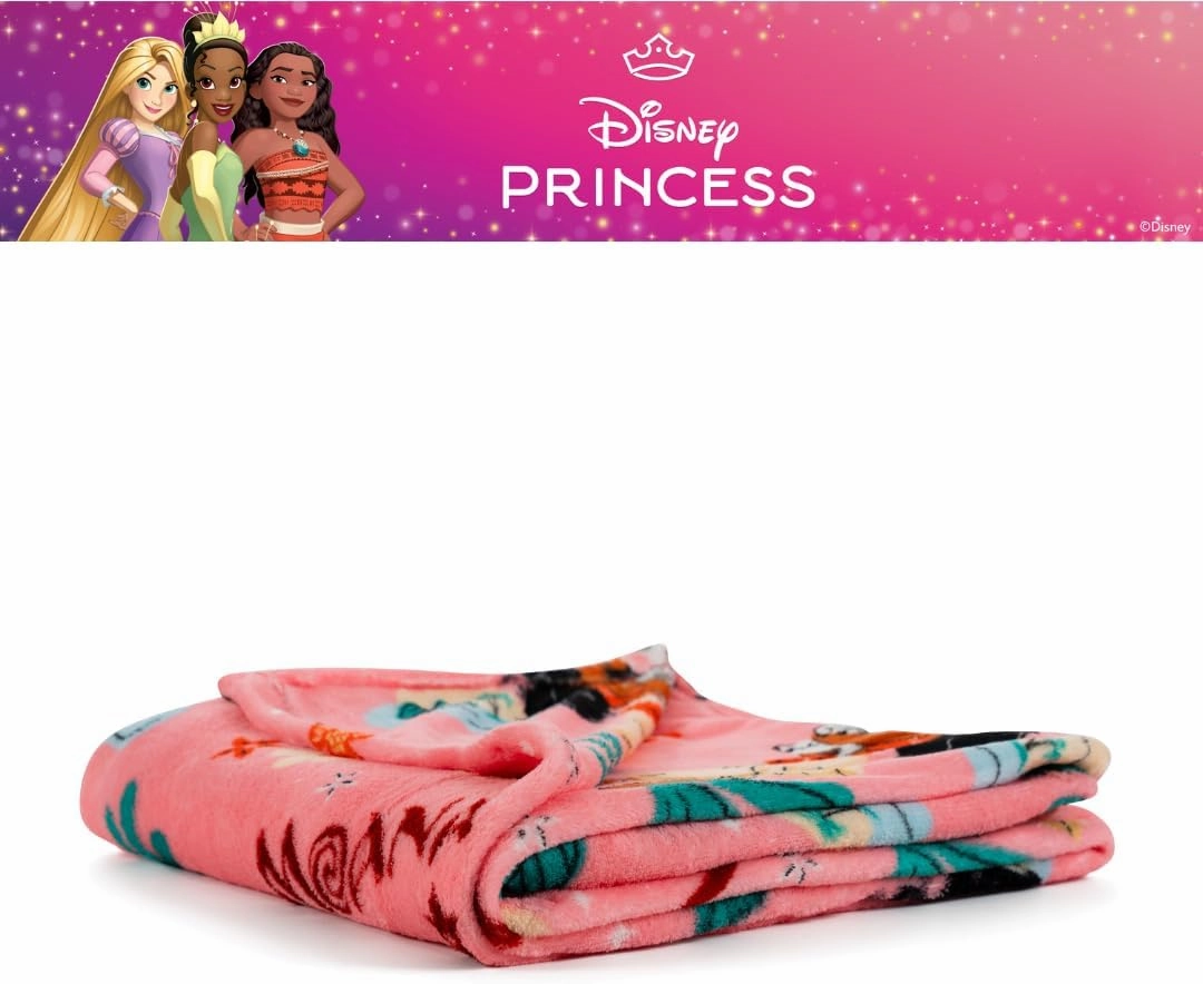 Franco Disney Princess Moana Kids Bedding Super Soft Plush Throw Blanket, 46 in x 60 in, (Officially Licensed Product)