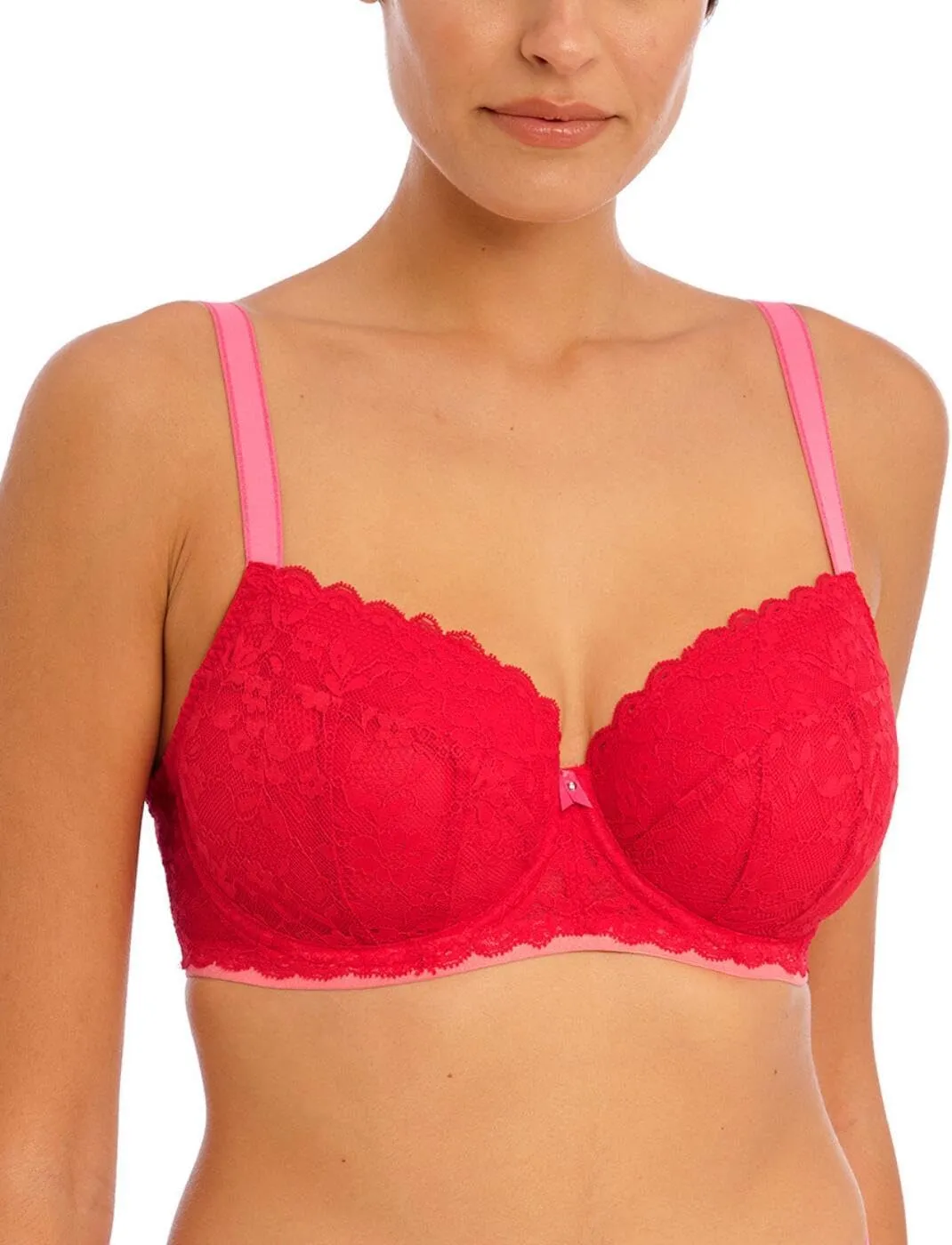 Freya Women's Offbeat Underwire Padded Half Cup Bra
