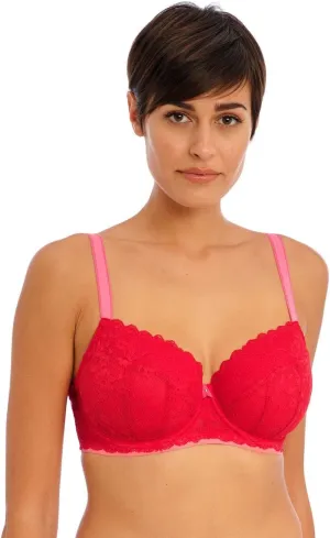 Freya Women's Offbeat Underwire Padded Half Cup Bra
