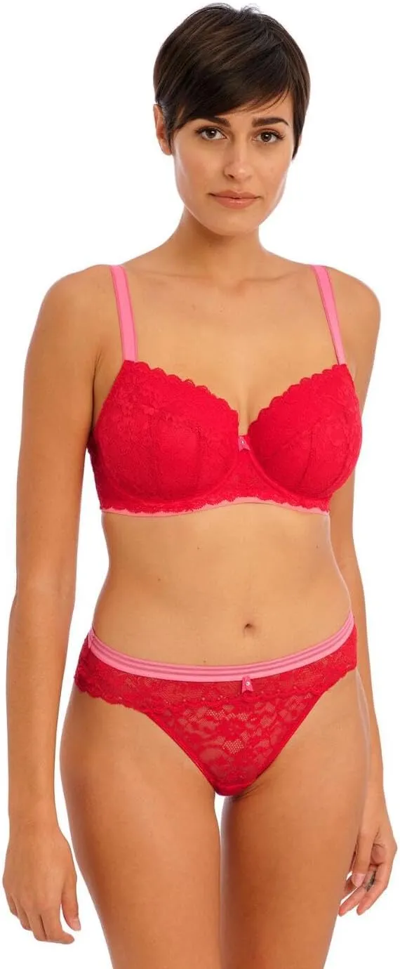 Freya Women's Offbeat Underwire Padded Half Cup Bra
