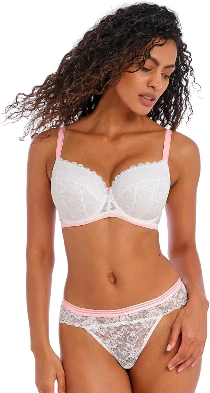 Freya Women's Offbeat Underwire Padded Half Cup Bra