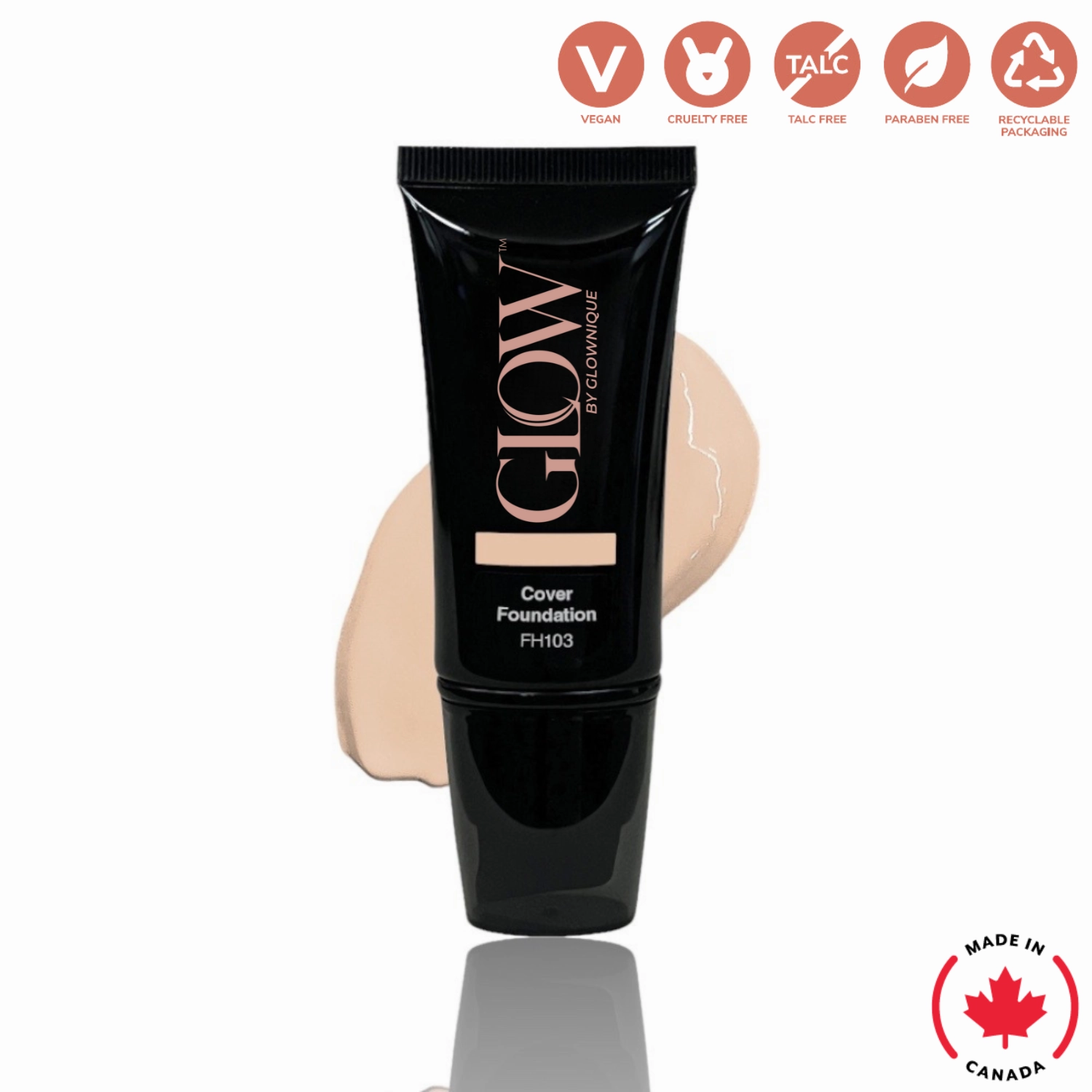 Full Cover Foundation - Tuscan (30ml) | GLOWNIQUE