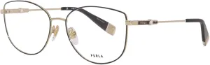 Furla VFU391S Black Gold 55/16/135 women Eyewear Frame