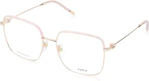 Furla VFU638 02AM Eyeglasses Women's Copper Gold/Colors Full Rim 56mm