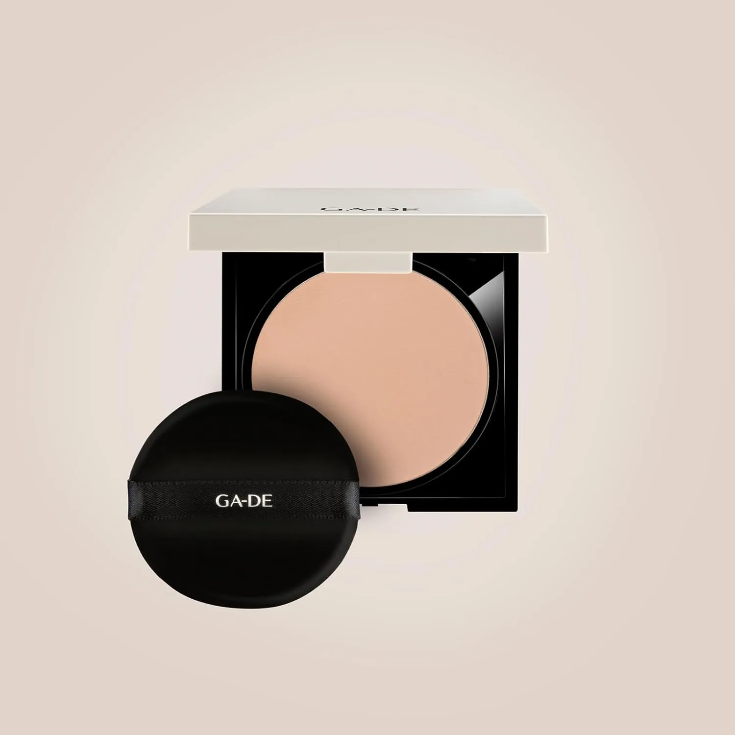 GA-DE Longevity Second Skin Pressed Powder - Face Makeup - Blurs Imperfections and Smooths Fine Lines - 505 Light - 0.39 oz Foundation Powder