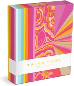 Galison Trina Turk 1000 Piece Puzzle from Galison - Bright and Colorful 1000 Piece Puzzle, Featuring The Prints of Trina Turk, Thick and Sturdy Pieces, Fantastic Gift Idea