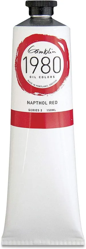 Gamblin 1980 Oil Napthol Red 150Ml