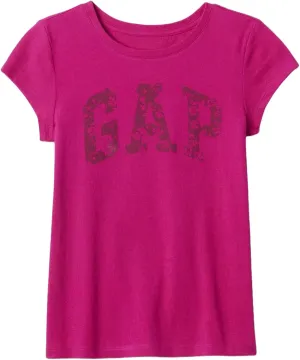 GAP Girls' Short Sleeve Logo Tee T-Shirt
