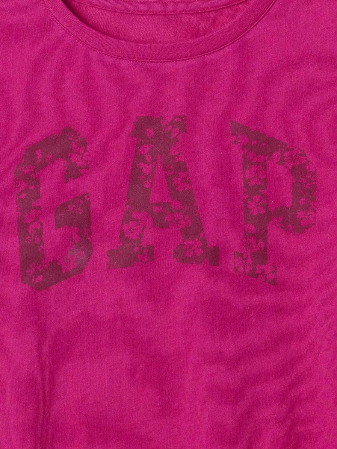 GAP Girls' Short Sleeve Logo Tee T-Shirt
