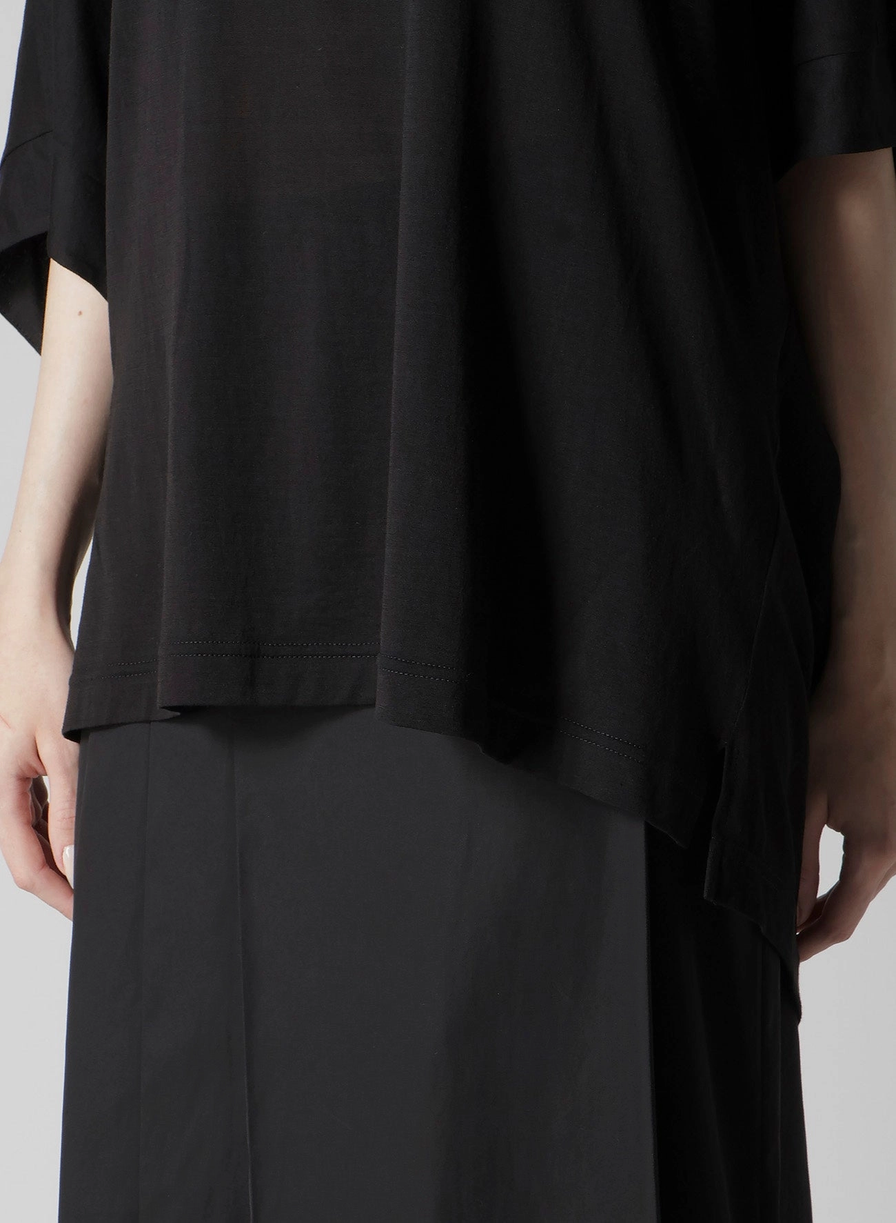 GASSING YARN SINGLE JERSEY BACKSIDE BUTTON CARDIGAN