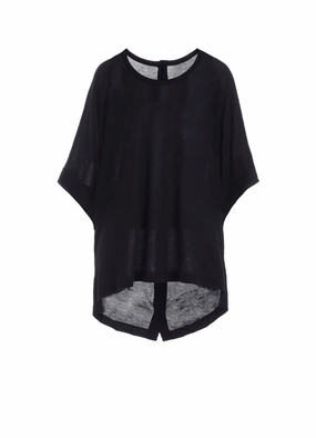 GASSING YARN SINGLE JERSEY BACKSIDE BUTTON CARDIGAN