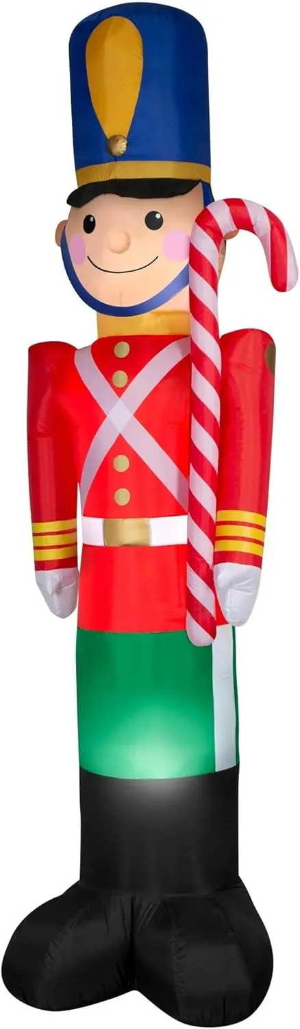 Gemmy Airblown Inflatables Christmas 10 Foot Toy Soldier Outdoor Christmas Decoration