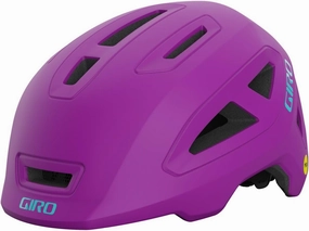Giro Scamp MIPS II Youth Recreational Cycling Helmet - Matte Purple, X-Small (45-49 cm)