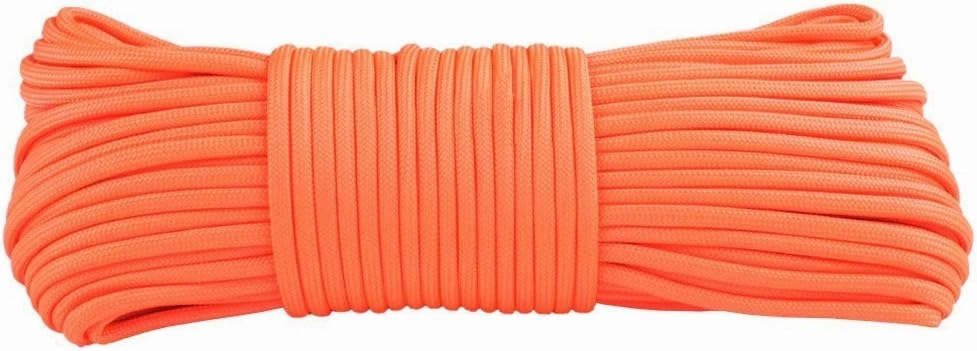 Glow in The Dark 550 Paracord - 100 Feet - 21 Strand - 10 Color Options