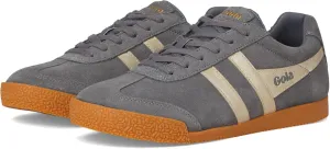 Gola Women's Harrier Mirror Sneaker, Ash/Gold/Gum, 9.5