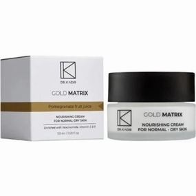 Gold Matrix Nourishing Cream with Niacinamide, Colloidal Gold, Pomegranate Extract Anti-Aging Face Moisturizer for Normal to Dry Skin 1.7 fl oz | Vitamin C & E, Quinoa Oil