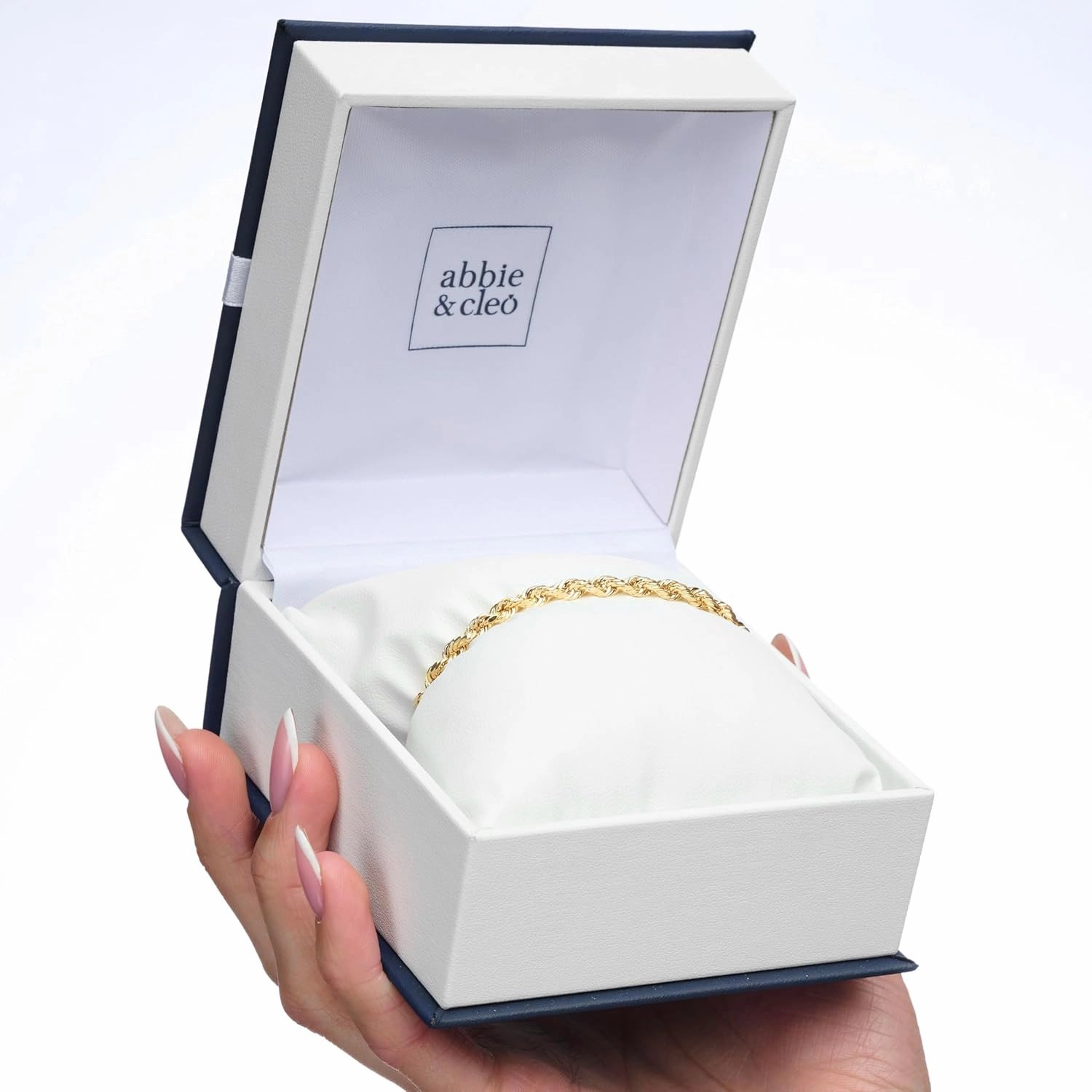 Gold Rope Chain Bracelet for Men & Women – 100% Real 10k or 14k Gold, Lightweight, Premium Craftsmanship