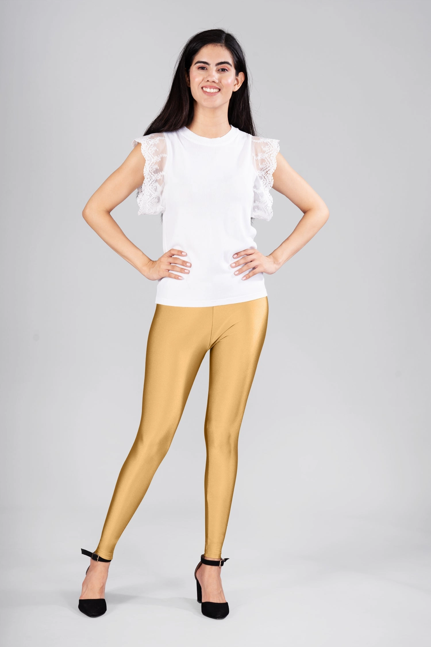 Gold Shimmer Leggings
