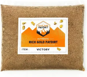 Goldn Gold Paydirt Victory Panning Pay Dirt Bag – Gold Prospecting Concentrate