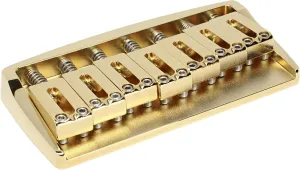 GOTOH 510FX-7 7-String Fixed Bridge CNC Machined w/Steel Saddles - Gold
