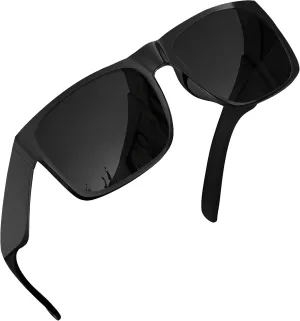 grinderPUNCH XL Large Face Polarized Sunglasses Big Heads Wide Face, Extra Wide Oversized Sunglasses for Driving Glasses