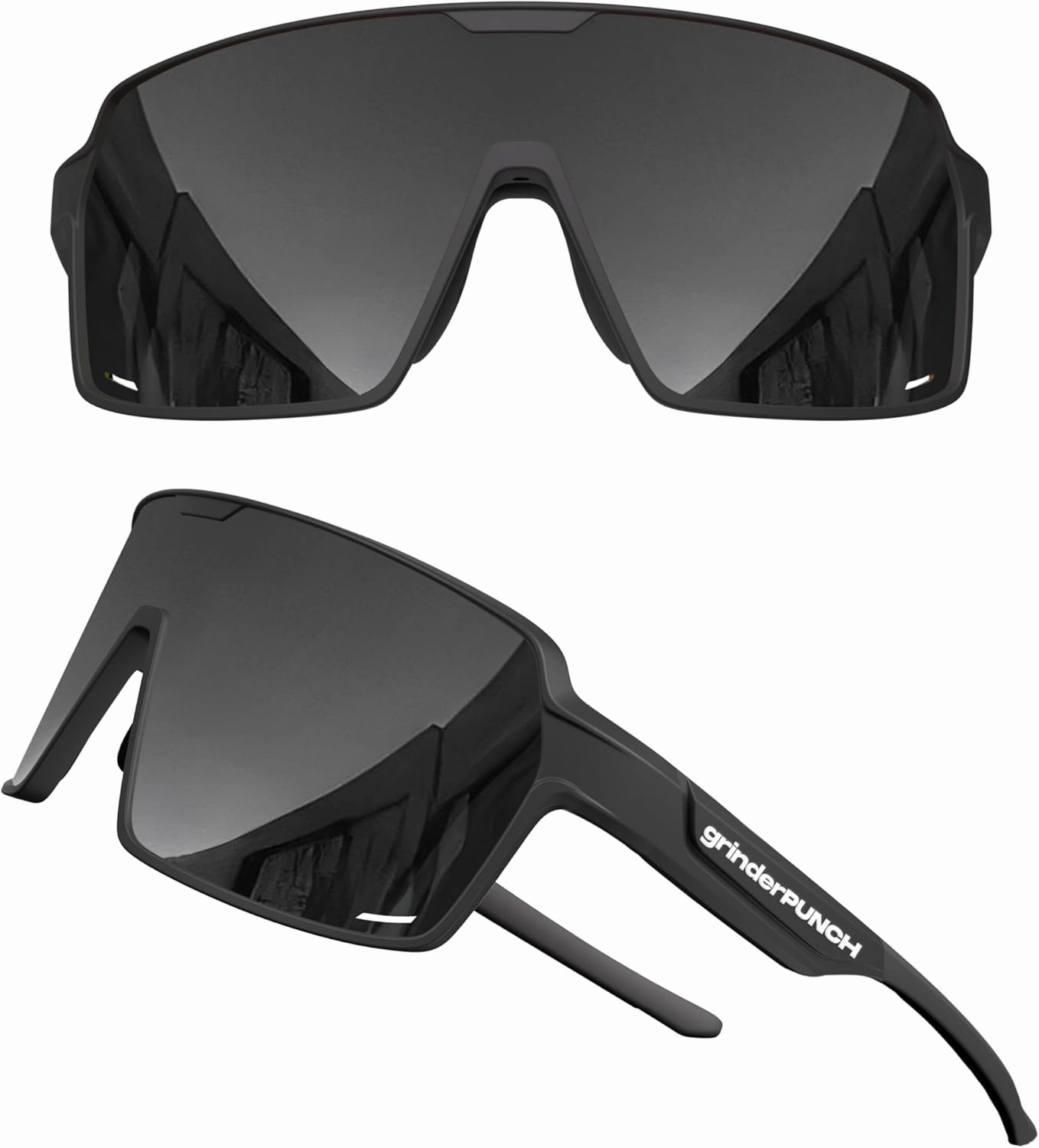 grinderPUNCH Baseball, Pickleball, Running, Hiking & Cycling Polarized Sport Sunglasses for Men & Women with UV Protection