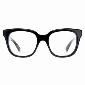 Gucci Glasses Frames GG1173O 001 Shiny Solid Black Women