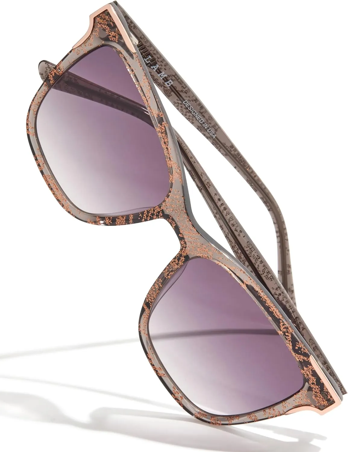 Gwen Stefani LA590 Square Sunglasses for Women, 53 mm, UV400 Protection