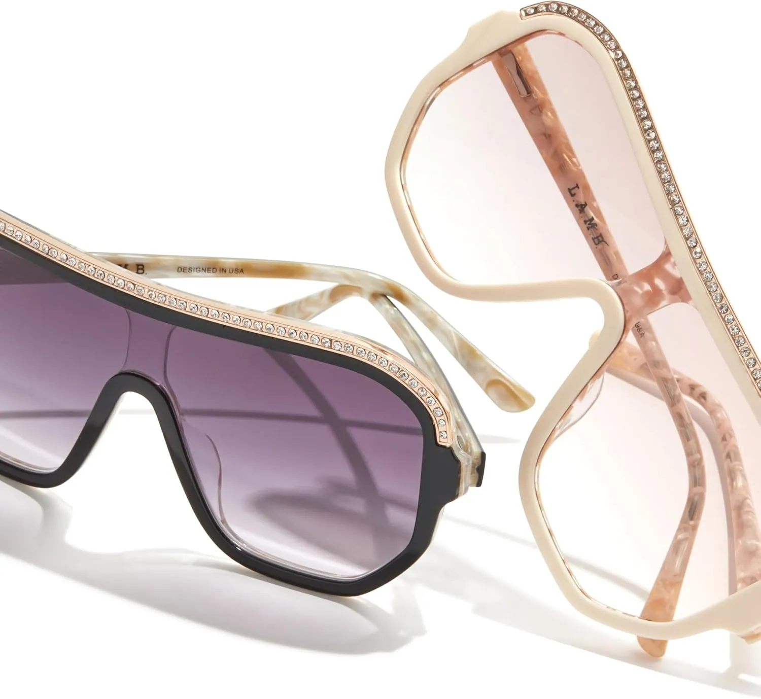 Gwen Stefani LA593 Shield Sunglasses for Women, UV400 Protection