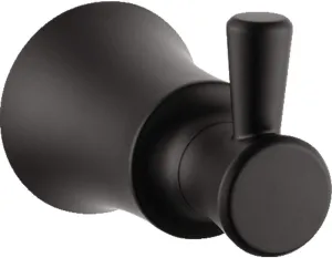 hansgrohe Hook 2-inch Single Hook in Matte Black, 04788670