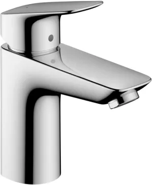 hansgrohe Logis Modern Low Flow Water Saving 1-Handle 1 6-inch Tall Bathroom Sink Faucet in Chrome, 71100001