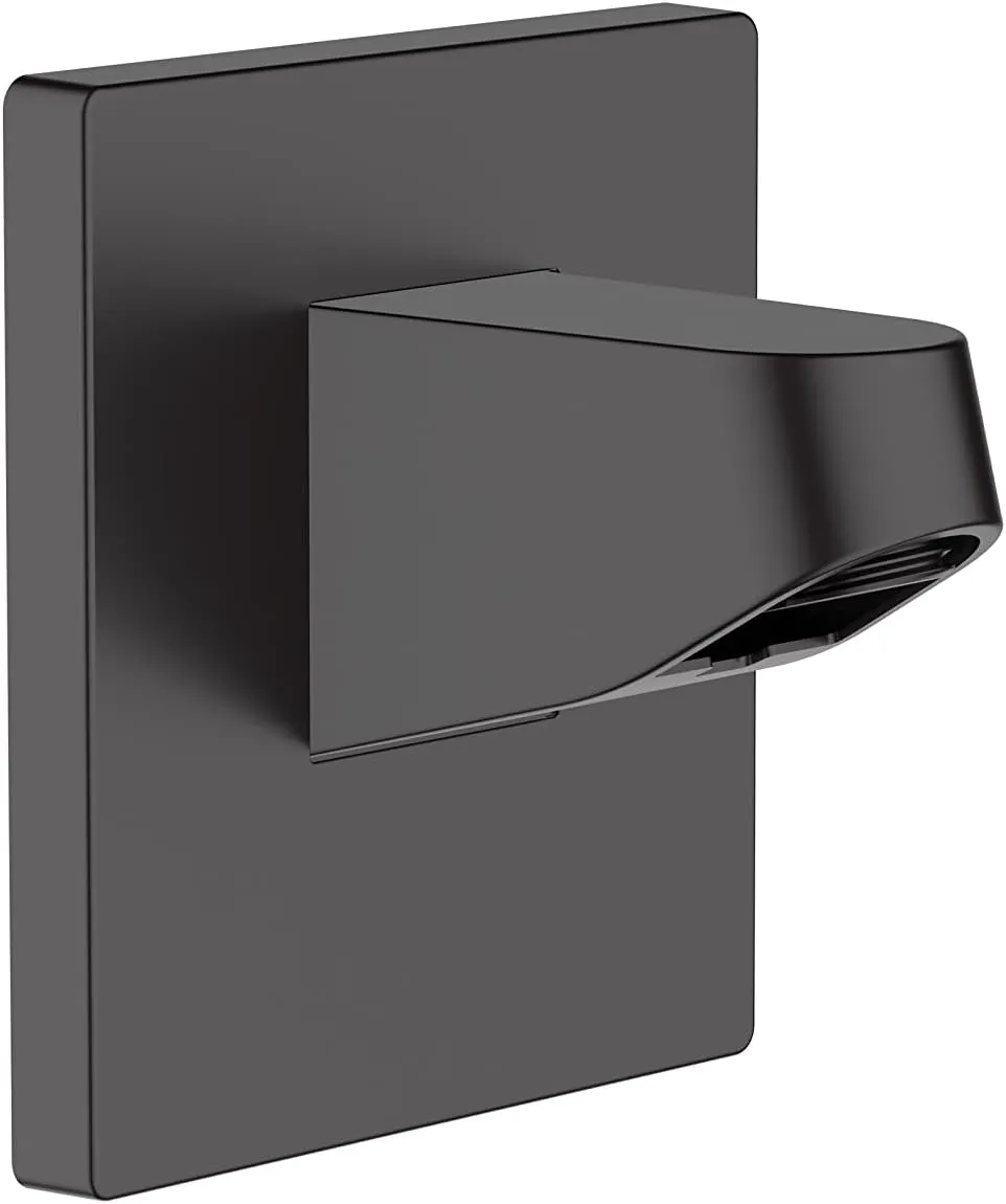 hansgrohe Pulsify S 3-inch Modern Showerarm for 4-inch in Matte Black, 24139671