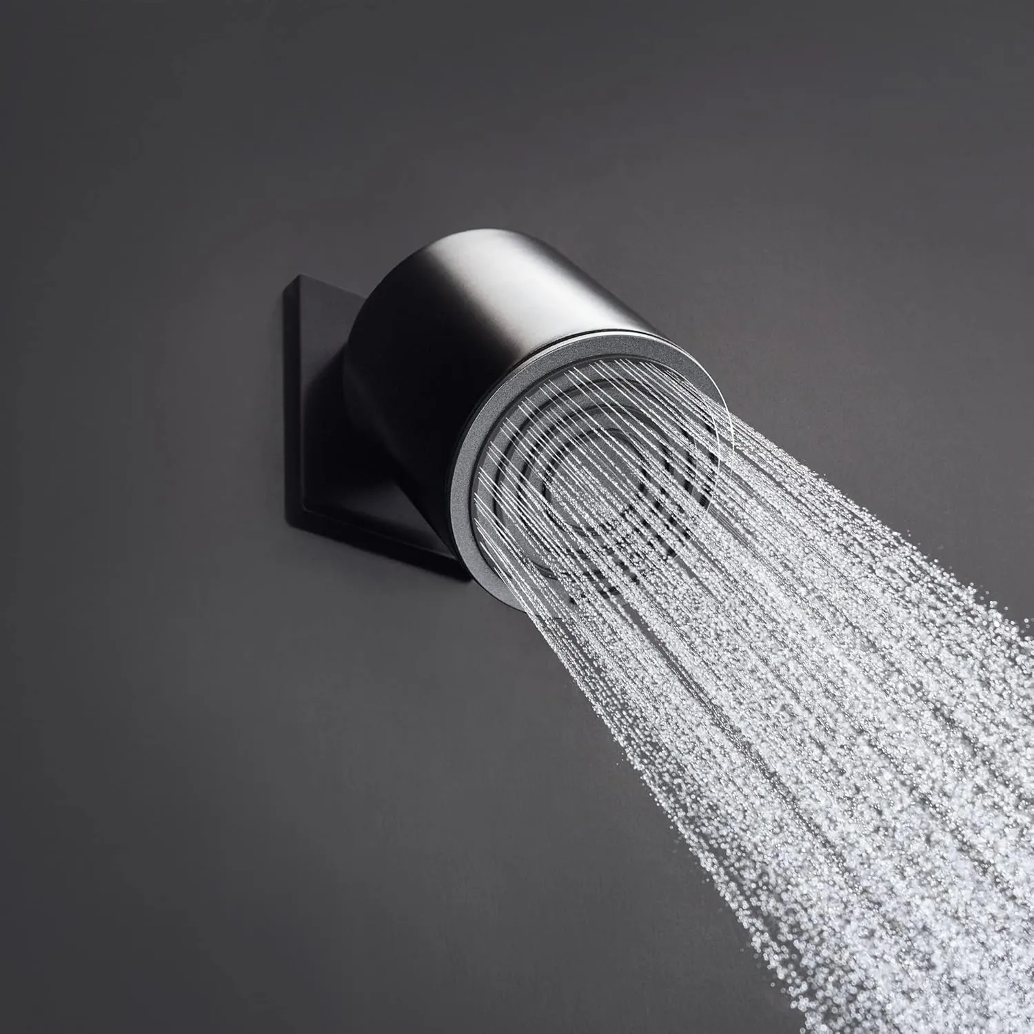 hansgrohe Pulsify S 3-inch Modern Showerarm for 4-inch in Matte Black, 24139671
